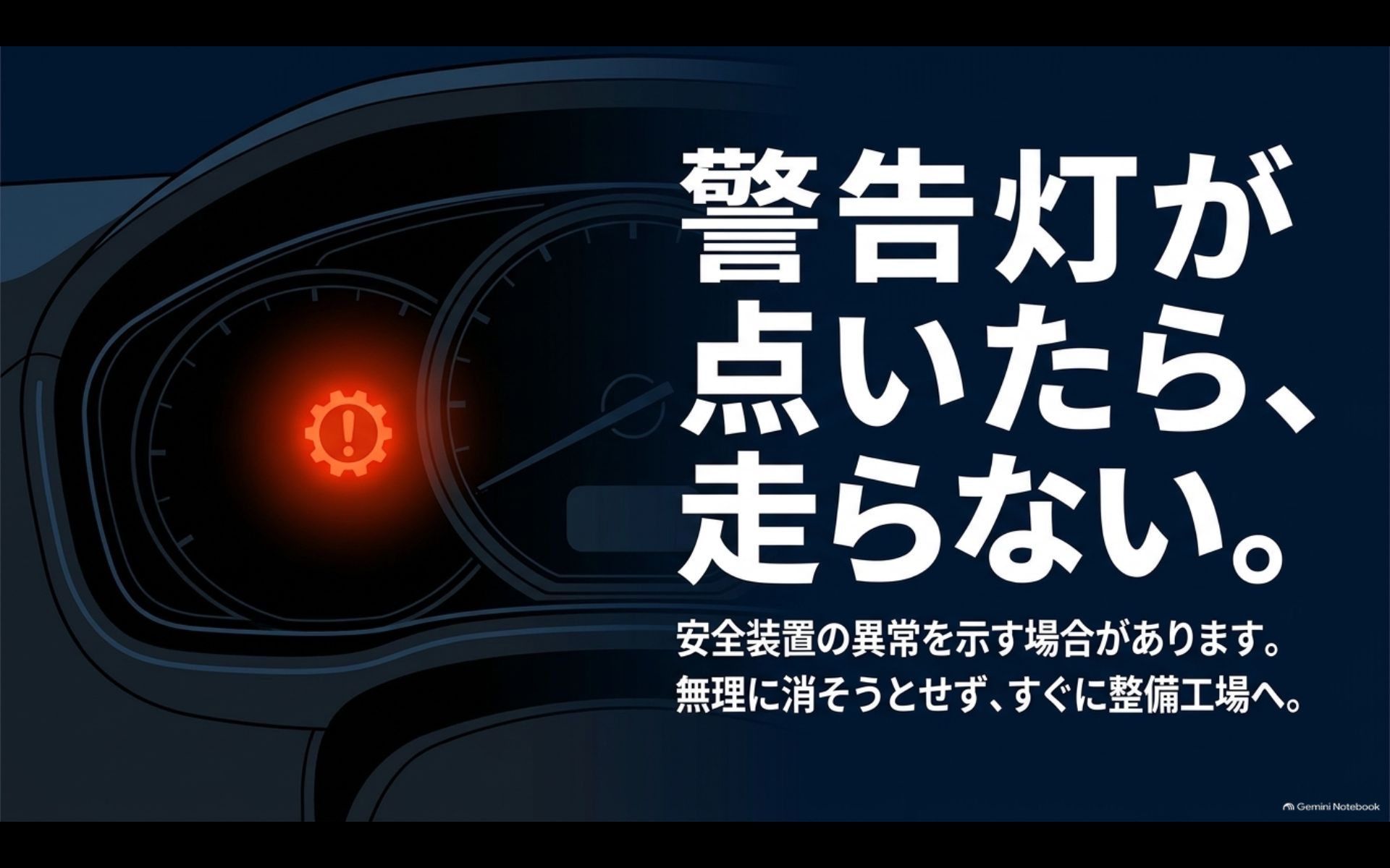 アルファードのセカンドシート取り外し後に警告灯が点灯した場合は走行せず点検する